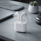Wireless Earbuds With Stereo Sound And Bluetooth Connectivity - white
