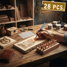 Wood Burning Pen Set With Adjustable Temperature And Tips