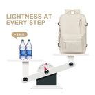 Travel Backpack With Multiple Compartments And USB Charging Port