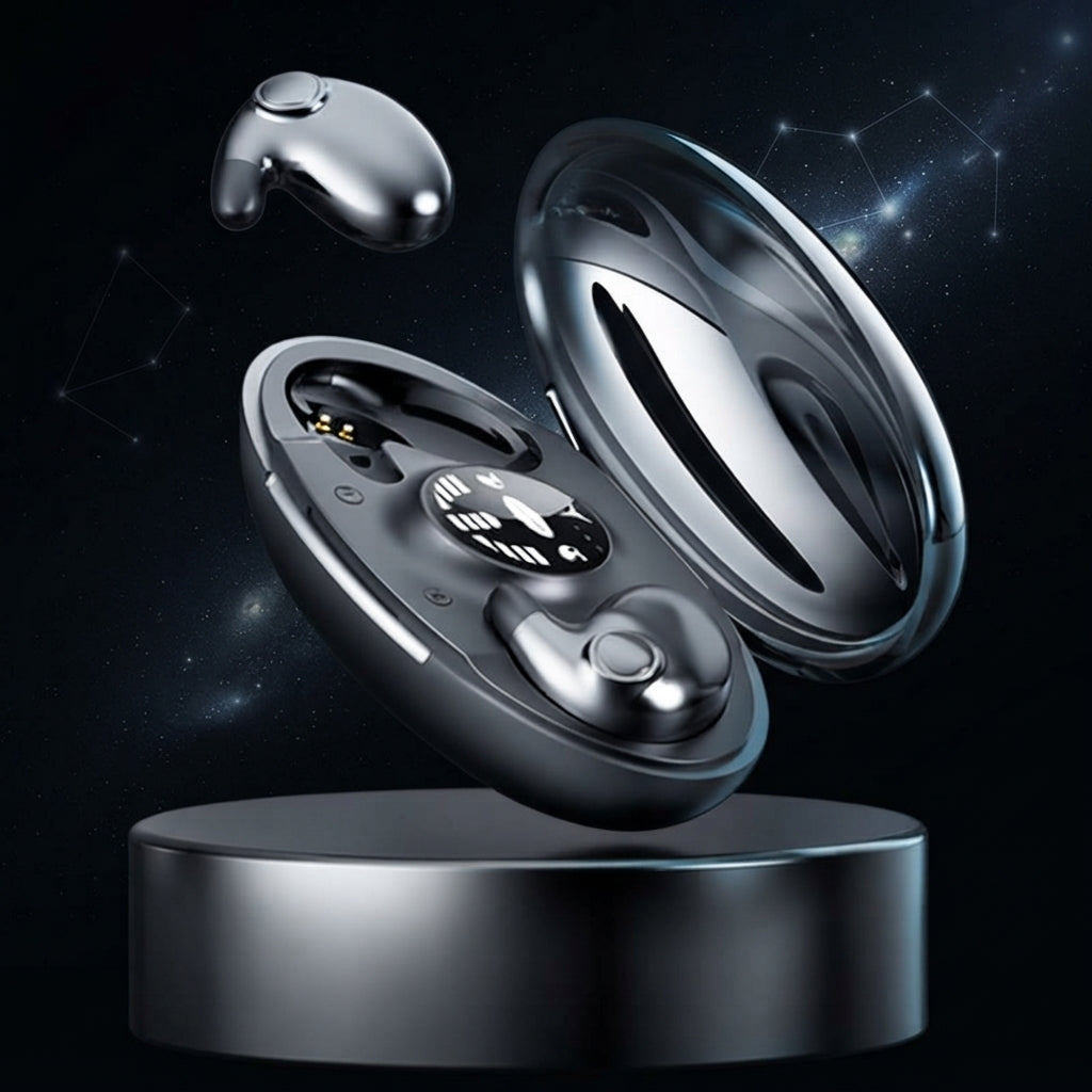 Wireless Earbuds With Touch Controls For Commuting - black