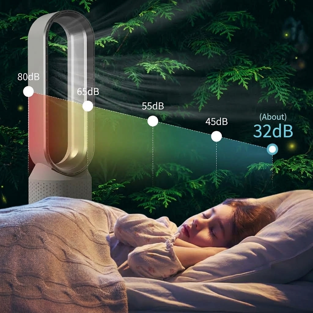 Portable Air Cooler With Remote Control And UV Cleaning