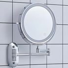 Makeup Mirror With LED Lights And 10x Magnification