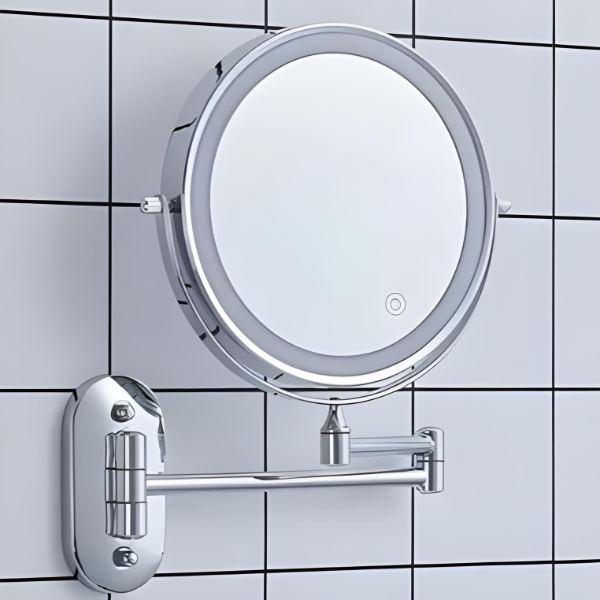 Makeup Mirror With LED Lights And 10x Magnification