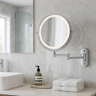 Makeup Mirror With LED Lights And 10x Magnification