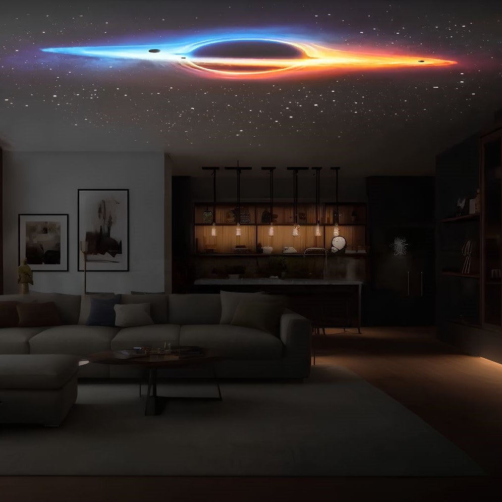Star Projector Lamp With Galaxy Discs And Night Light