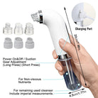 Pore Cleanser With Interchangeable Heads And Suction Settings