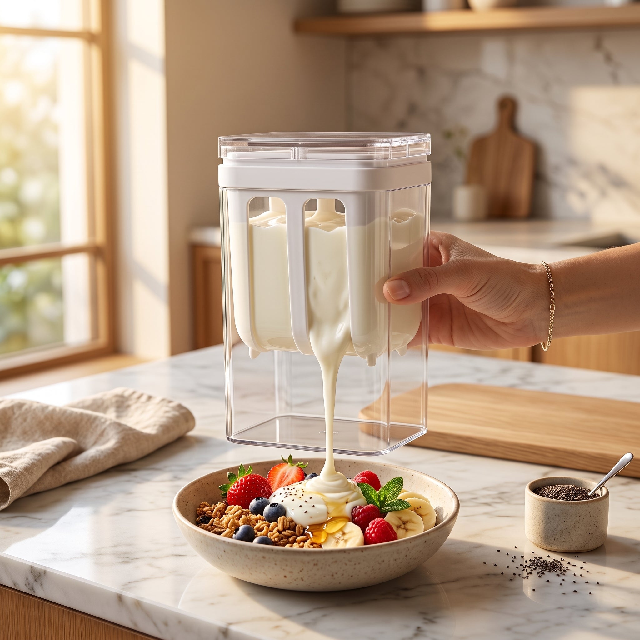 Stainless Steel Yogurt Strainer Filter Basket