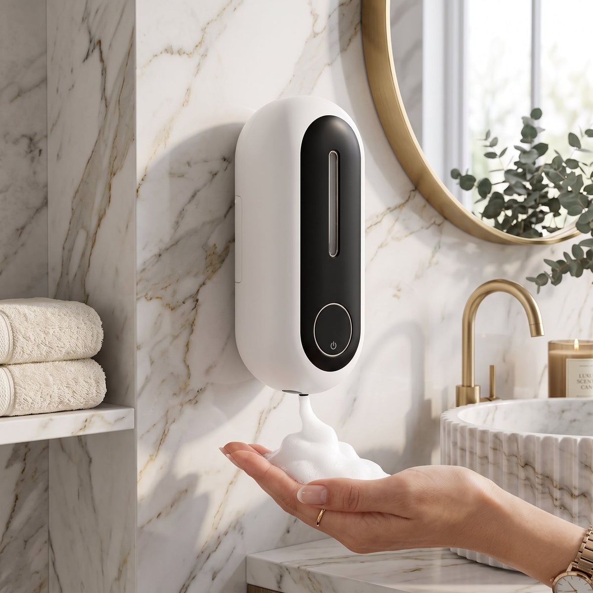 Foam Soap Dispenser Wall Mounted Automatic