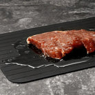 Aluminium defrosting tray for kitchen thawing food