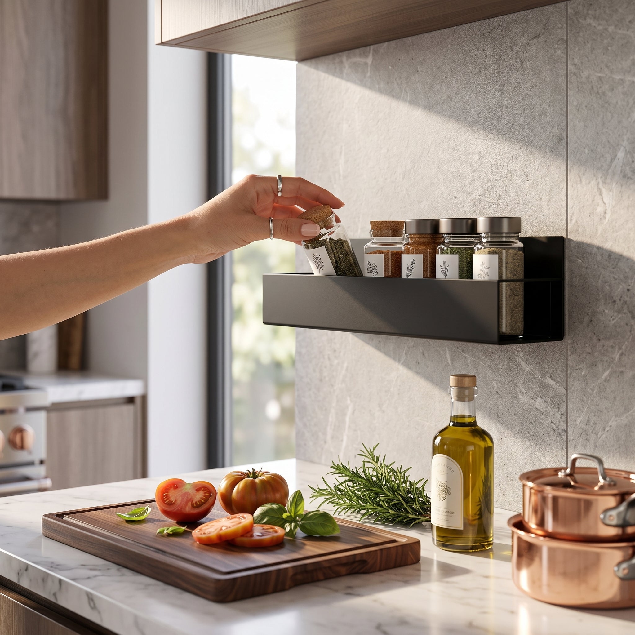 Refrigerator Storage Shelf Organiser Magnetic