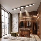 LED track ceiling light fixture