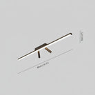 LED track ceiling light fixture