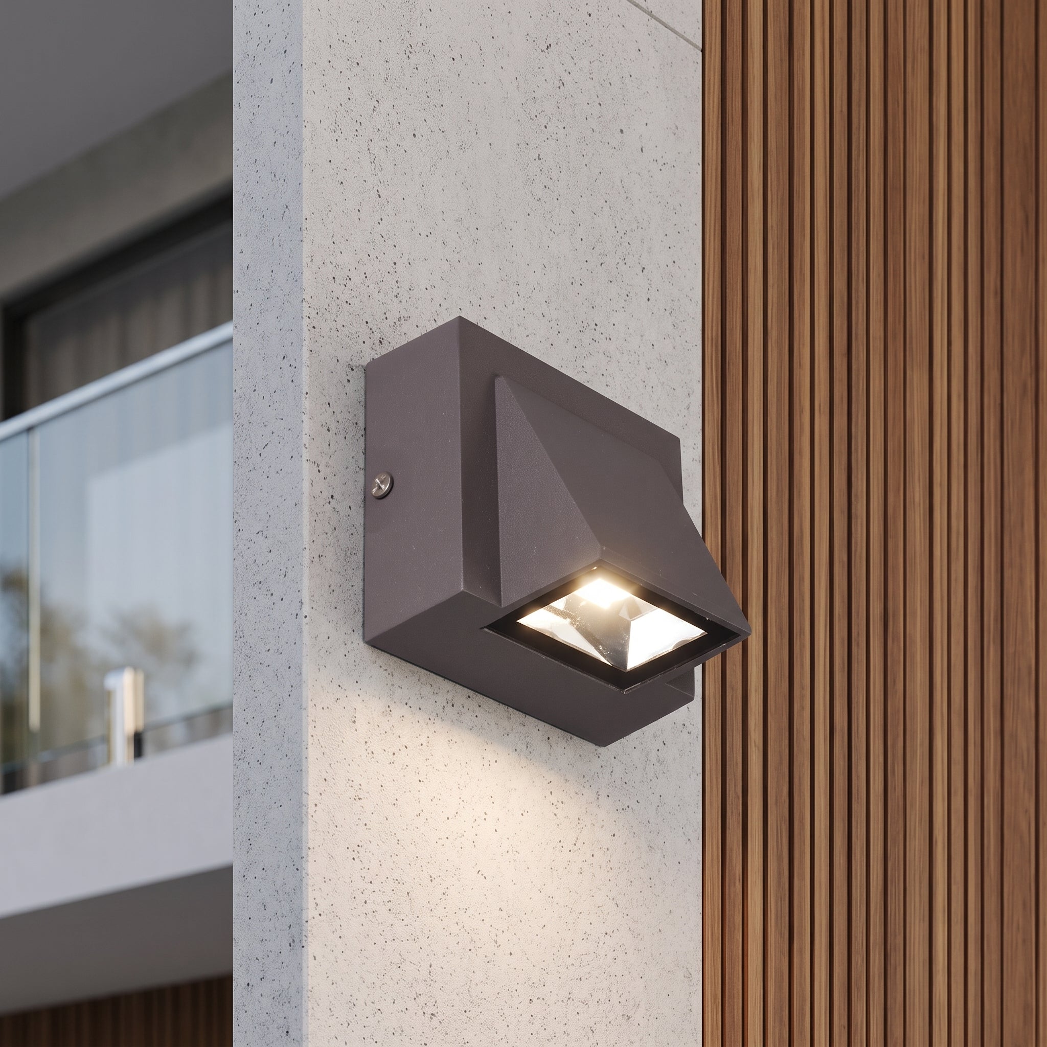 LED up down wall light fixture - 5w single head