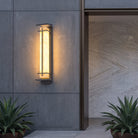 Wall light fixture for outdoor use - warm light