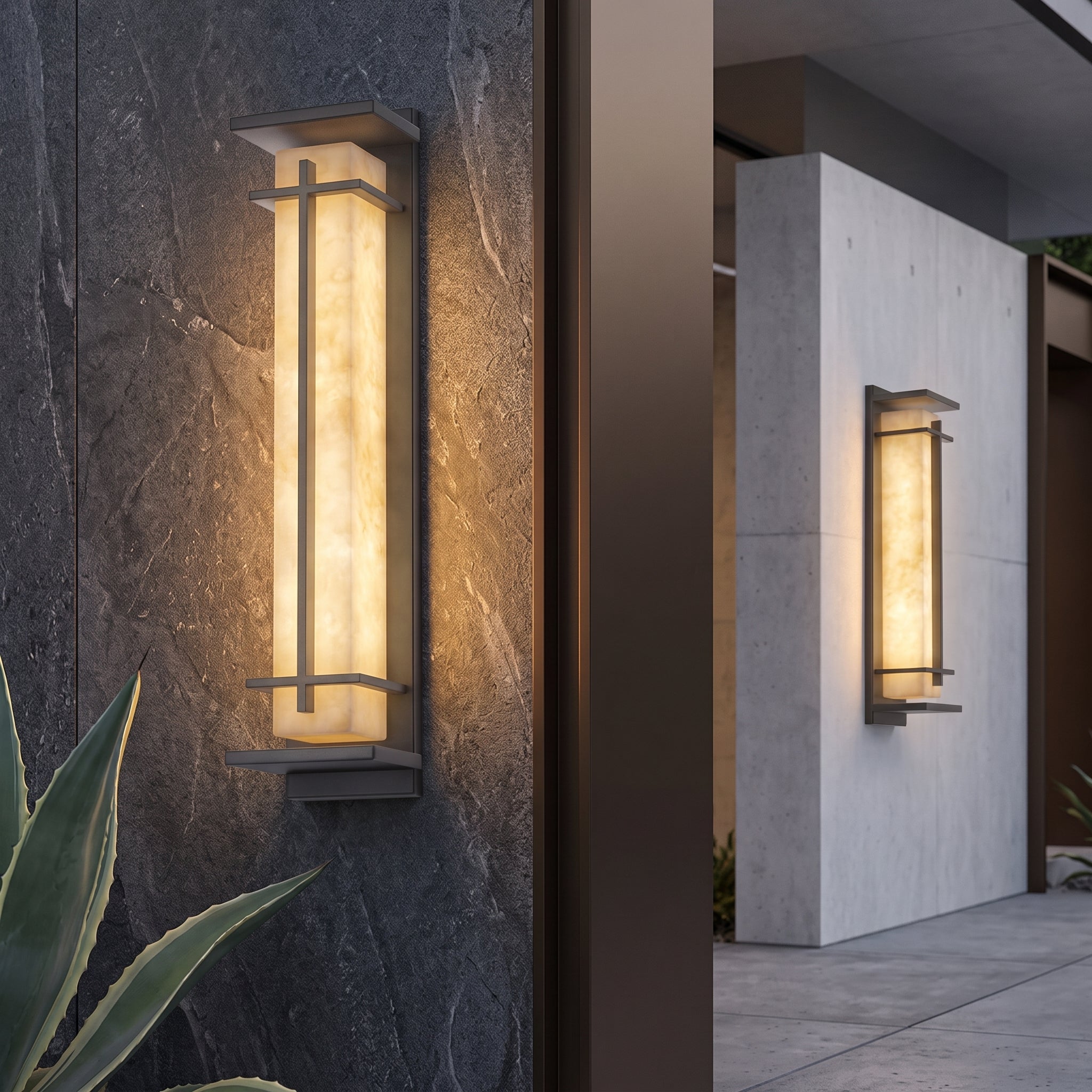 Wall light fixture for outdoor use