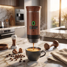 Espresso coffee maker machine with portable wireless design