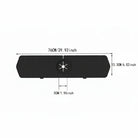 Silicone sink faucet splash guard mat