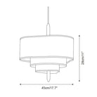 Pendant light with wabi sabi minimalist design