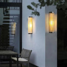 Outdoor wall light with retro design