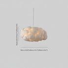 Pendant light with decorative diffused glow