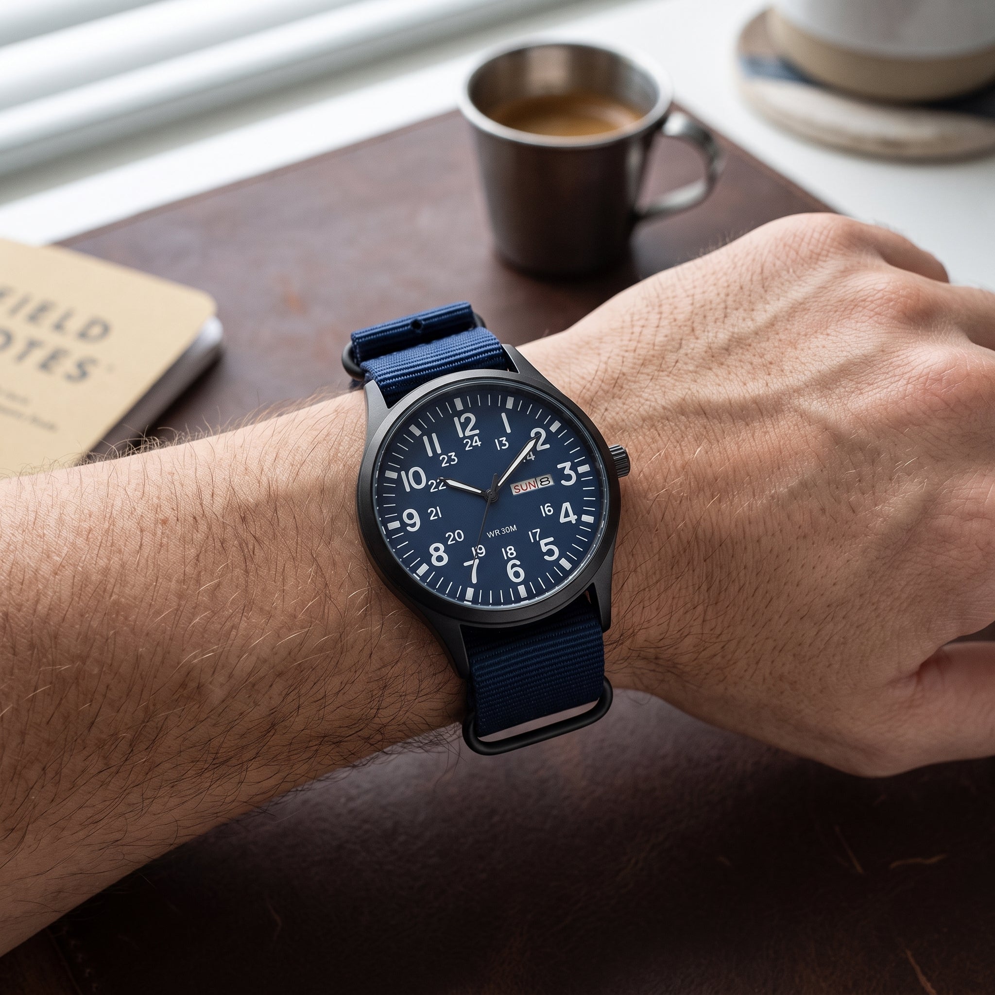 Quartz Field Watch With Nylon Strap