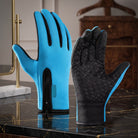 Winter Touchscreen Gloves With Windproof Design - powder blue