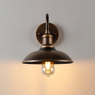 Wall lantern light for outdoor use