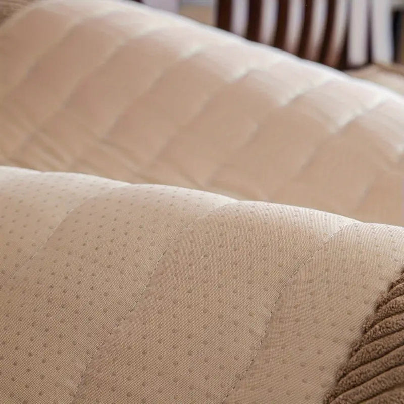 Sofa Seat Cover Quilted Non Slip Protector