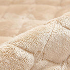 Armchair Cover with Quilted Storage Pockets