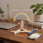 Message Board with LED Acrylic Display and USB Power
