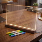 Message Board with LED Acrylic Display and USB Power