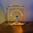 Message Board with LED Acrylic Display and USB Power
