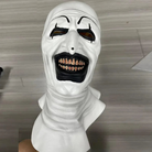 Halloween Costume with Scary Clown Design and Matching Mask