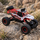 Remote Control Off-Road Car with Four-Wheel Drive - red