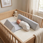 Infant Positioning Pillow with Adjustable Side Support - blue
