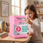 Electronic kids ATM money box with password lock