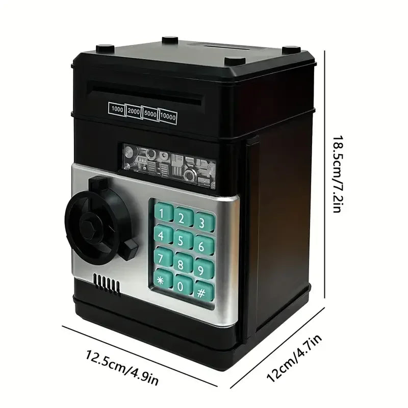 Electronic kids ATM money box with password lock