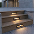 Stair Step Wall Light Recessed LED Outdoor