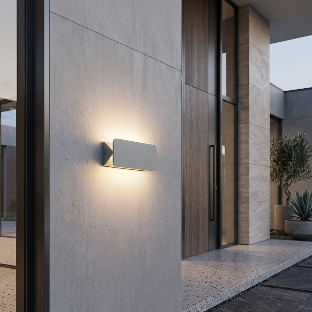 Wall Light Fixture with Adjustable Up Down Beam