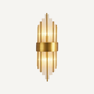 Up down LED wall light with crystal stainless steel