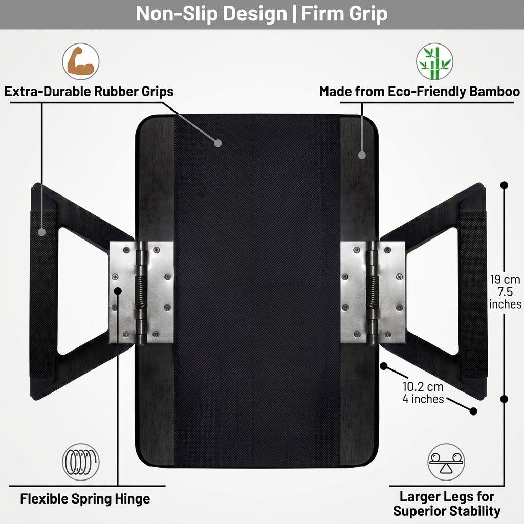 Folding Wooden Sofa Arm Tray Table