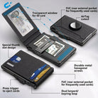 Slim Wallet Holder With RFID Blocking Card Slots