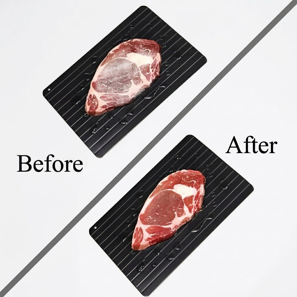 Defrosting Tray Nonstick Rapid Frozen Food Thawing Kitchen Tool