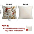 Pillow Covers Festive Christmas Decorative Set of Four