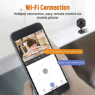 Security Camera Mini Wireless Magnetic Mount Night Vision