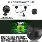 Security Camera Mini Wireless Magnetic Mount Night Vision