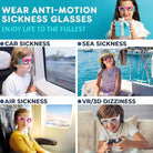 Travel Glasses Kids Motion Sickness Relief