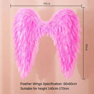 Costume Wings Feathered Angel Halloween Cosplay Accessory