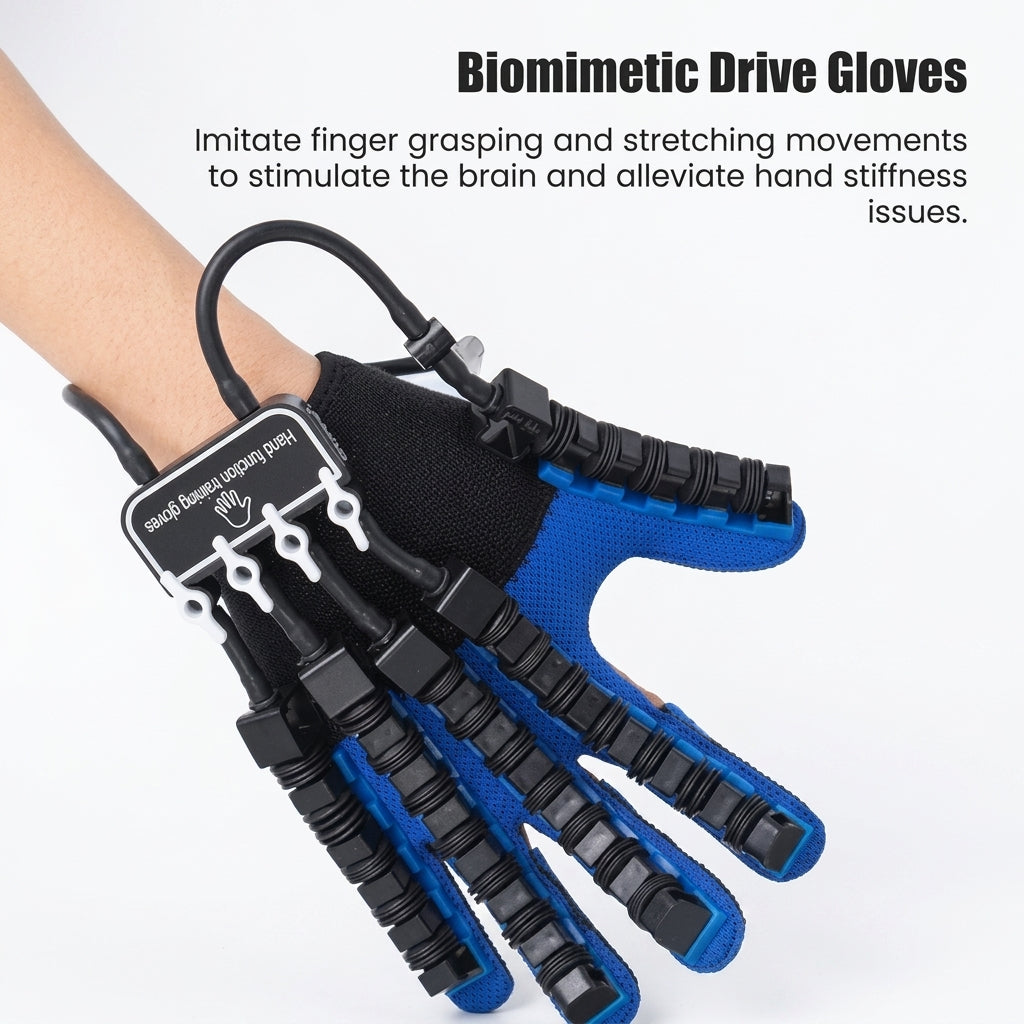 Hand Rehabilitation Glove for Finger Exercises at Home