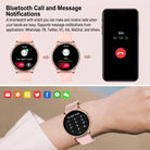 Smartwatch with SOS Calling and Bluetooth Health Monitoring